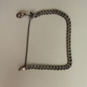 James Avery Double Curb Charm Bracelet